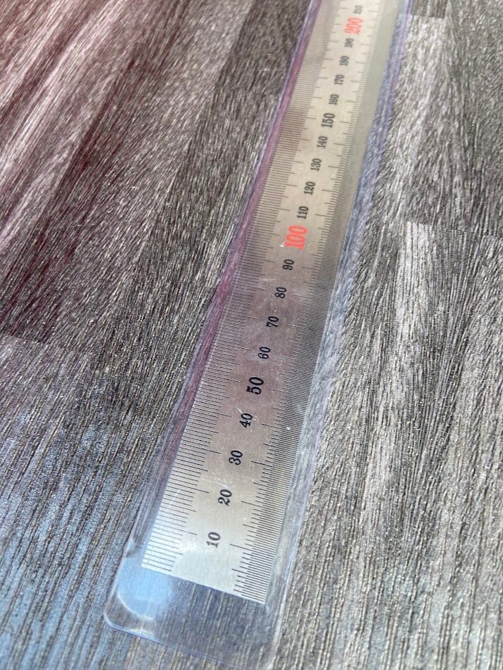 600mm thước lá inox LU-TLA600MM