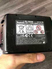 18V Pin Lion 5Ah BL1850B Makita 632F15-1