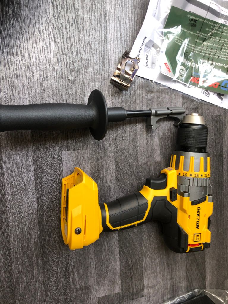 Thân máy Khoan Pin 13Ly / 120Nm Dekton D20-ID13120ATC