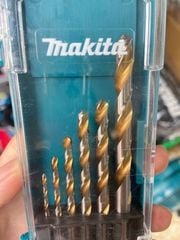 Bộ Mũi Khoan Kim Loại HSS-G Phủ Tinanium 6Pcs D-77241