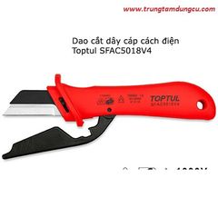 Dao cắt cáp cách điện dạng lưỡi thẳng TOPTUL SFAC5018V4