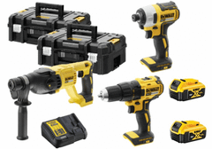 20V Combo 3 máy DCD777 + DCF787 + DCH133 +
2pin 4Ah + sạc DCB115 + 2Valy Dewalt DCK372M2T