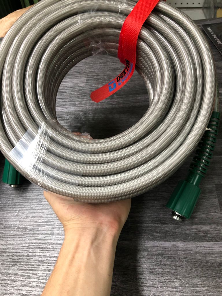 Dây Xịt Rửa Cao Cấp Dekton- Chịu áp lực cao dài 20 mét