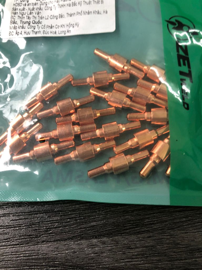 Điện cực Plasma PT31 ZETweld 40A ngắn