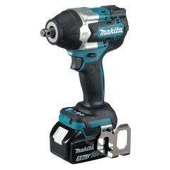 MÁY SIẾT BU LÔNG DÙNG PIN(12.7MM/DÂY ĐEO/BL)(18V) MAKITA DTW700TJX1