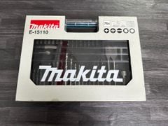 Bộ mũi khoan và mũi vít 75 chi tiết Makita E-15110