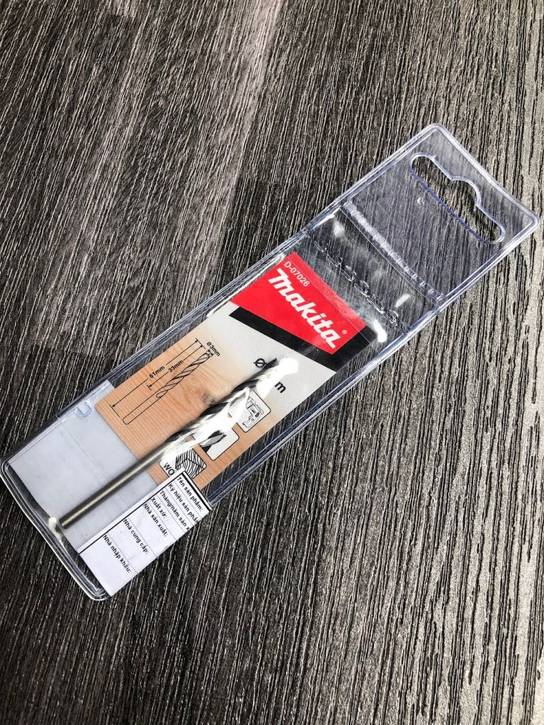 MŨI KHOAN GỖ 3X60 Makita D-07026