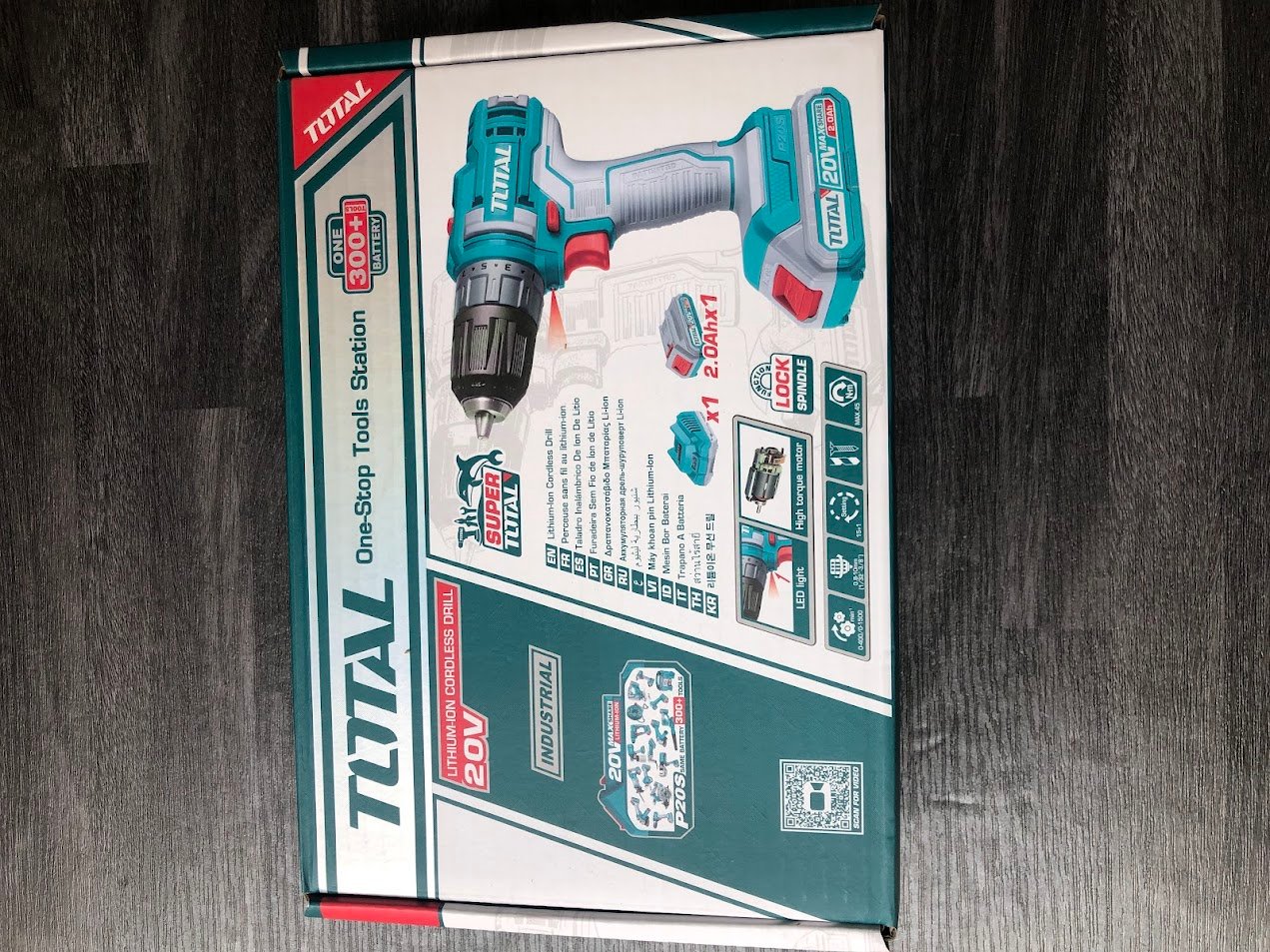 Máy khoan dùng pin 20V Total TDLI200518