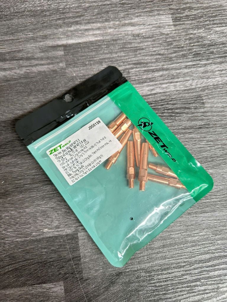 Béc (bép) hàn Mig Pana ZETweld M6*45*0.8