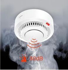 Cảm biến báo khói thông minh WiFi, tích hợp chuông báo 80dB ESM801W