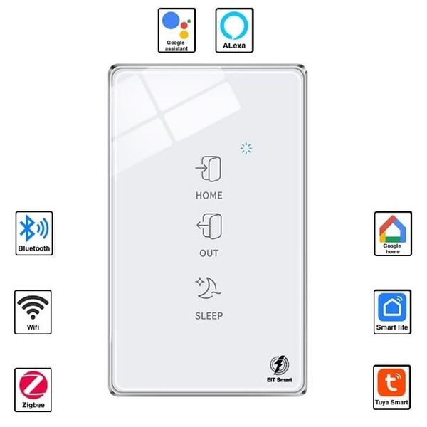 Công tắc ngữ cảnh thông minh EIT Smart kết nối Wifi/Zigbee 3 trạng thái