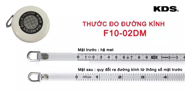 2m Thước đo đường kính KDS F10-02DM