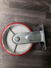 Bánh xe PU, phi 150 loại cố định ( bánh xe thường)