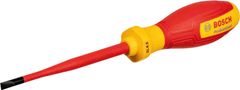 Tua vít cách điện VDE đầu dẹt SL4.5 Bosch 1600A02NC2