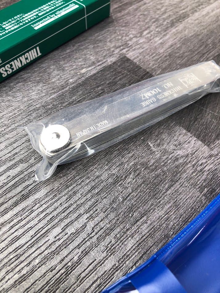 Bộ căn lá đo khe hở 0.03-1mm 25 lá Niigata 100MZ