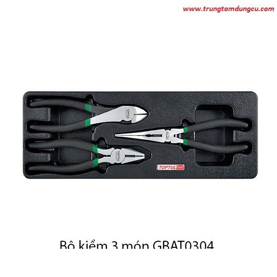 Bộ kìm 3 món TOPTUL GBAT0304