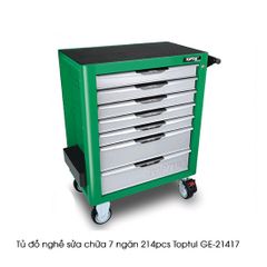 Tủ đồ nghề 7 ngăn 214 chi tiết TOPTUL GE-21417