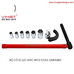 BỘ CỜ LÊ LỤC GIÁC 8PCS TOLTUL TOPTUL GNBA0801