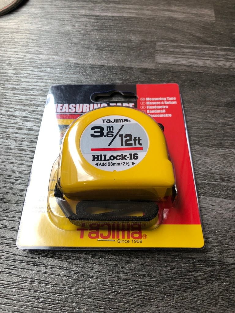 3.6m x 16mm Thước cuộn thép Tajima H6P36DY