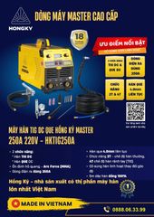 Máy hàn TIG (DC) MMA Inverter 200 Ampe 220V - HKTIG250A