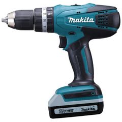 10mm Máy khoan búa và vặn vít dùng pin 18V Makita HP457DWE