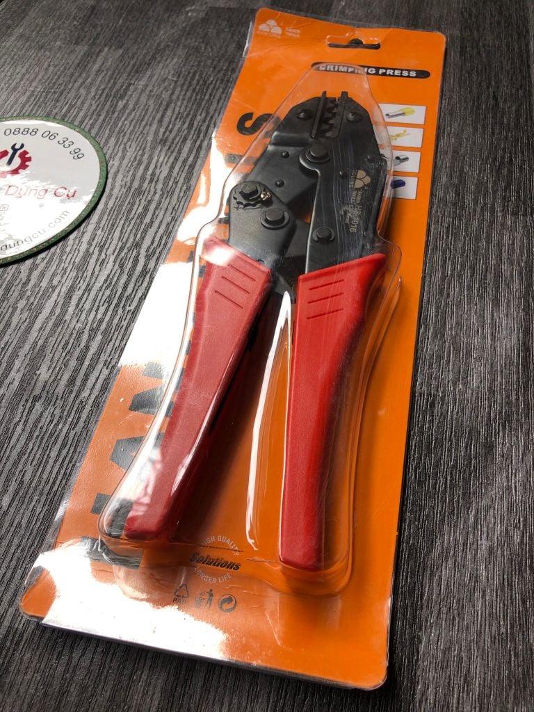 0.5-16mm2 Kìm bấm cos trần Fasen HS-1016 dài 230mm