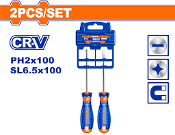 Bộ 2 tua vít dẹp & bake Wadfow WSS1302