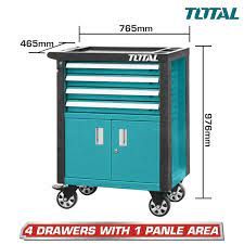 Tủ kéo đựng công cụ 4 ngăn Total THRC01041