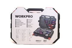 Bộ công cụ cơ khí các loại có hộp đựng (1 set = 123 cái) Workpro - WP003066