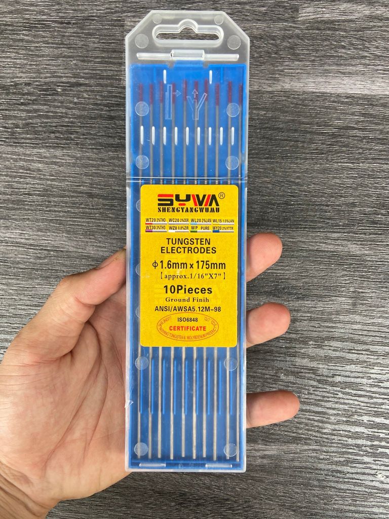 Kim hàn Tig đỏ HONGKY 1.6*175mm