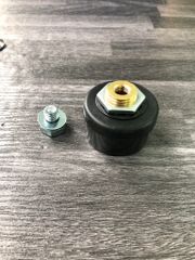 Cọc nối ngắn (giắc cái) ZETweld DKJ 50-70 đuôi tròn