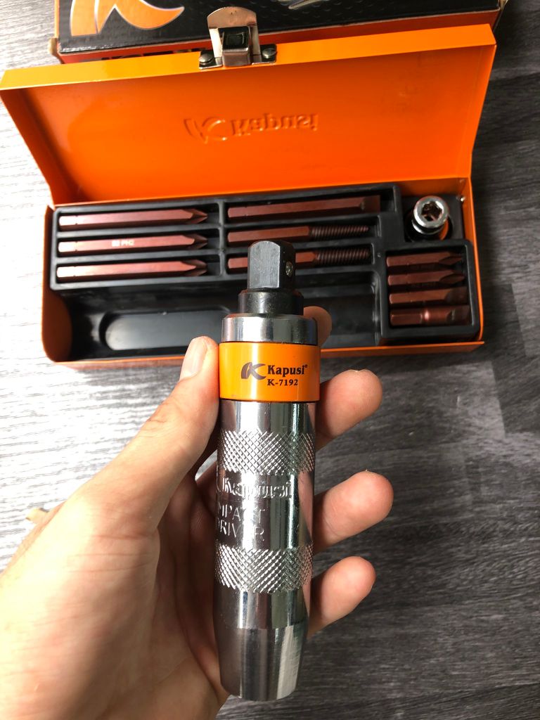 Bộ tua vít đóng đảo chiều 7 chi tiết Kapusi K-7192