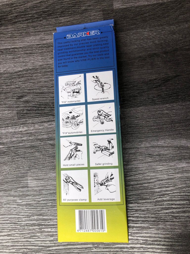 10″ Kìm bấm trắng Barker 10AFNW