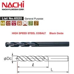 11.8mm Mũi khoan inox Nachi L6520-118