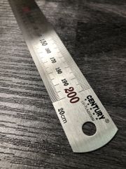 200mm Thước lá inox Century LU-TLA200MM