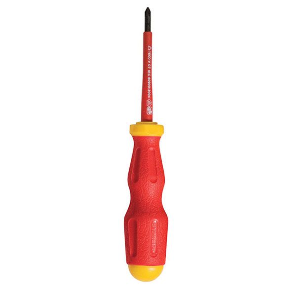 PH0x60mm Tua vít bake cách điện VDE Stanley 65-972