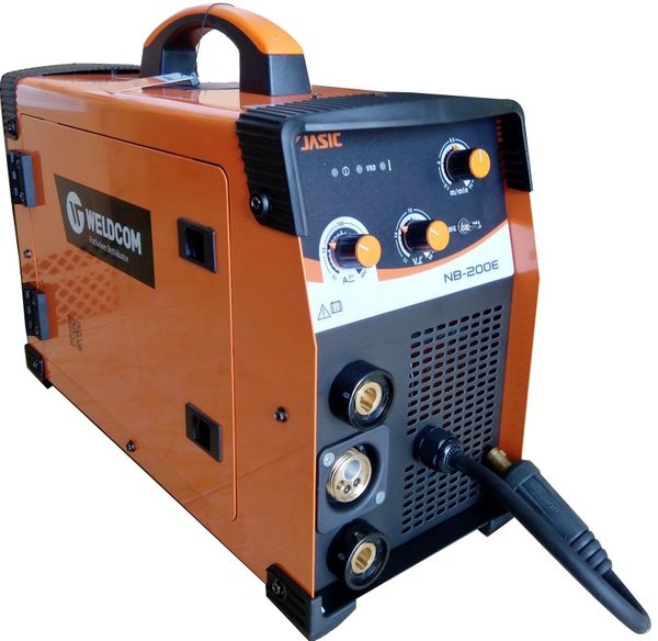 Máy hàn bán tự động MIG NB-200E (220V chức năng hàn Mig với cuộn dây lõi thuốc không dùng khí)