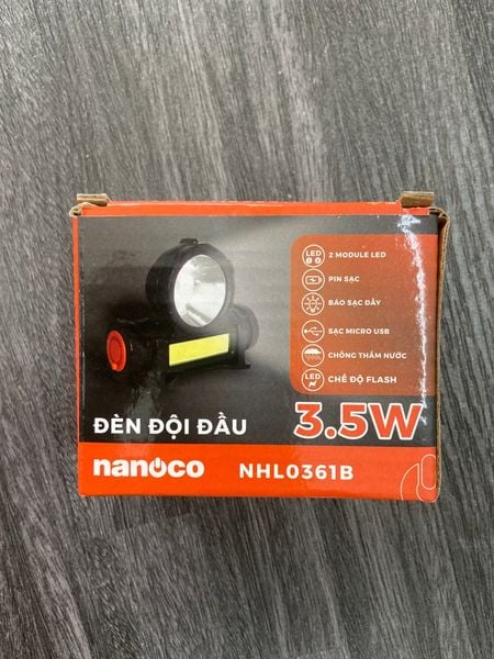 Đèn led đội đầu Nanoco NHL0361B