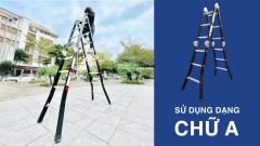 4.7m Thang nhôm gấp đoạn Nikawa NKG-44C