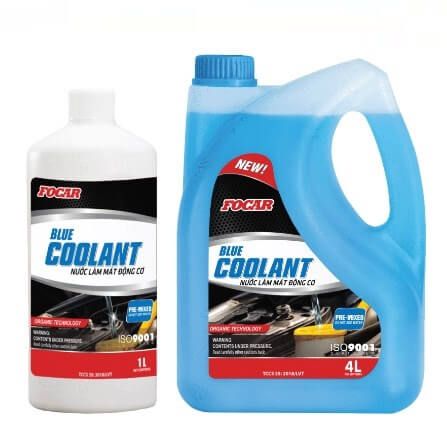 Nước làm mát động cơ ô tô Focar Blue Coolant