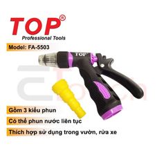 Vòi xịt nước 1 tia có tăng áp Top FA-5503