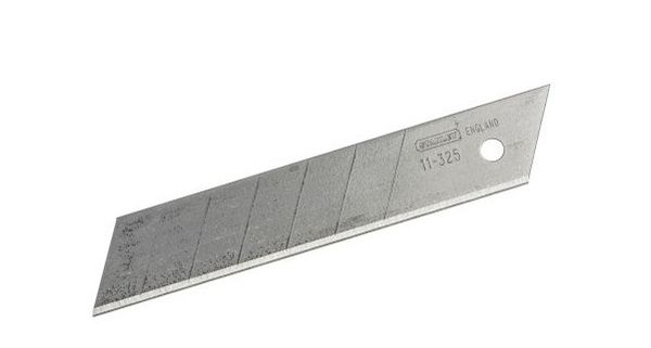 25mm Bộ 10 lưỡi dao rọc giấy Stanley 0-11-325