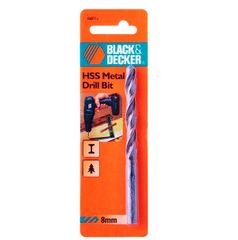 8.0MM HSS Mũi khoan sắt Black&Decker A8077