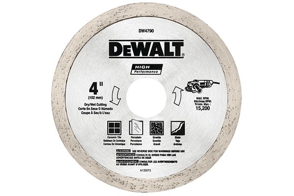 105 x 20mm 7mm Đĩa cắt ướt Dewalt DW4790-B1