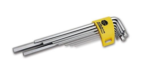 1.5-10mm Bộ lục giác thường dài 9 chi tiết Asahi AYKS910