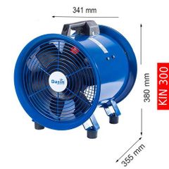 265W Quạt hút công nghiệp 380V Dasin KIN-300-380V