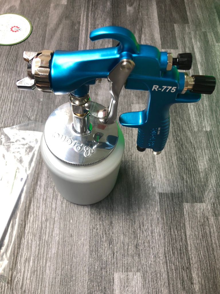 Thiết bị phun sơn PRONA R-775-S30 + Cốc RC-1 (3/8