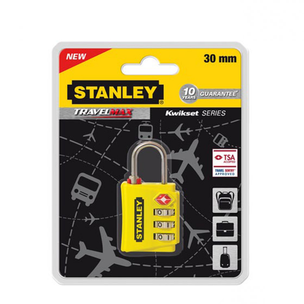 30mm Ổ khóa số du lịch Stanley S742-056