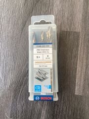 8.0mm Hộp 5 Mũi khoan sắt và inox HSS-Co Bosch 2608585894