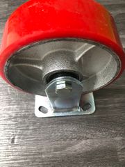 Bánh xe PU, phi 150 loại cố định ( bánh xe thường)